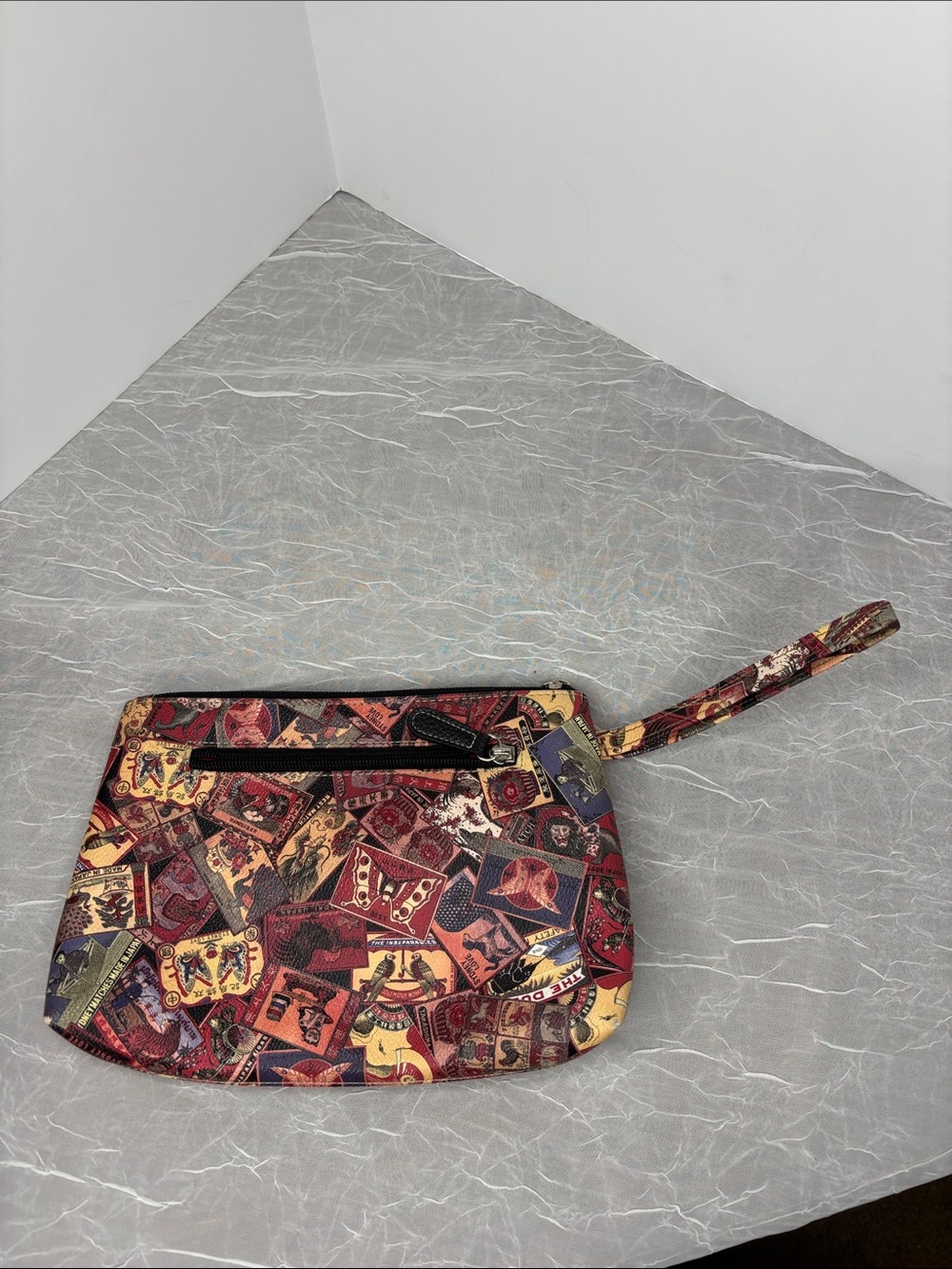 Sydney Love print clutch/wristlet